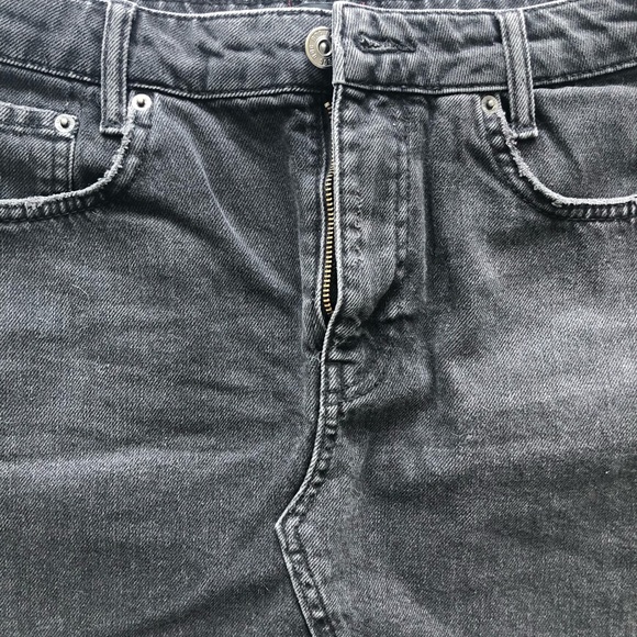 Urban Outfitters black denim skirt - Picture 2 of 3